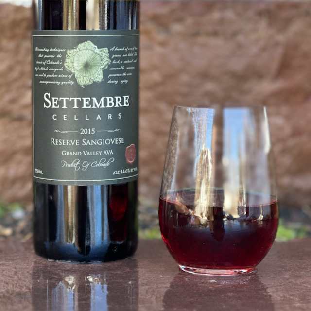2015 Reserve Sangiovese